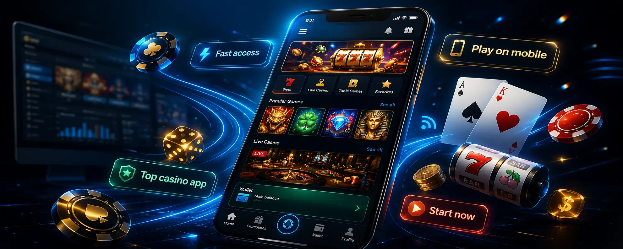 Casino apps became more important than desktop sites