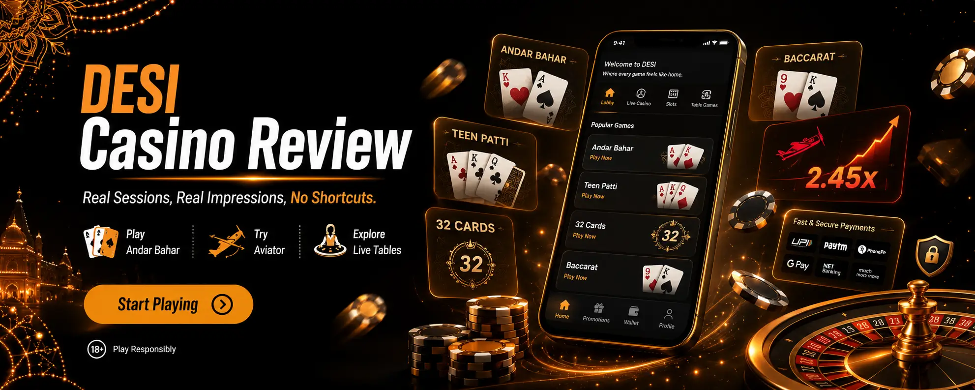 DESI Casino Review — Real Sessions, Real Impressions, No Shortcuts