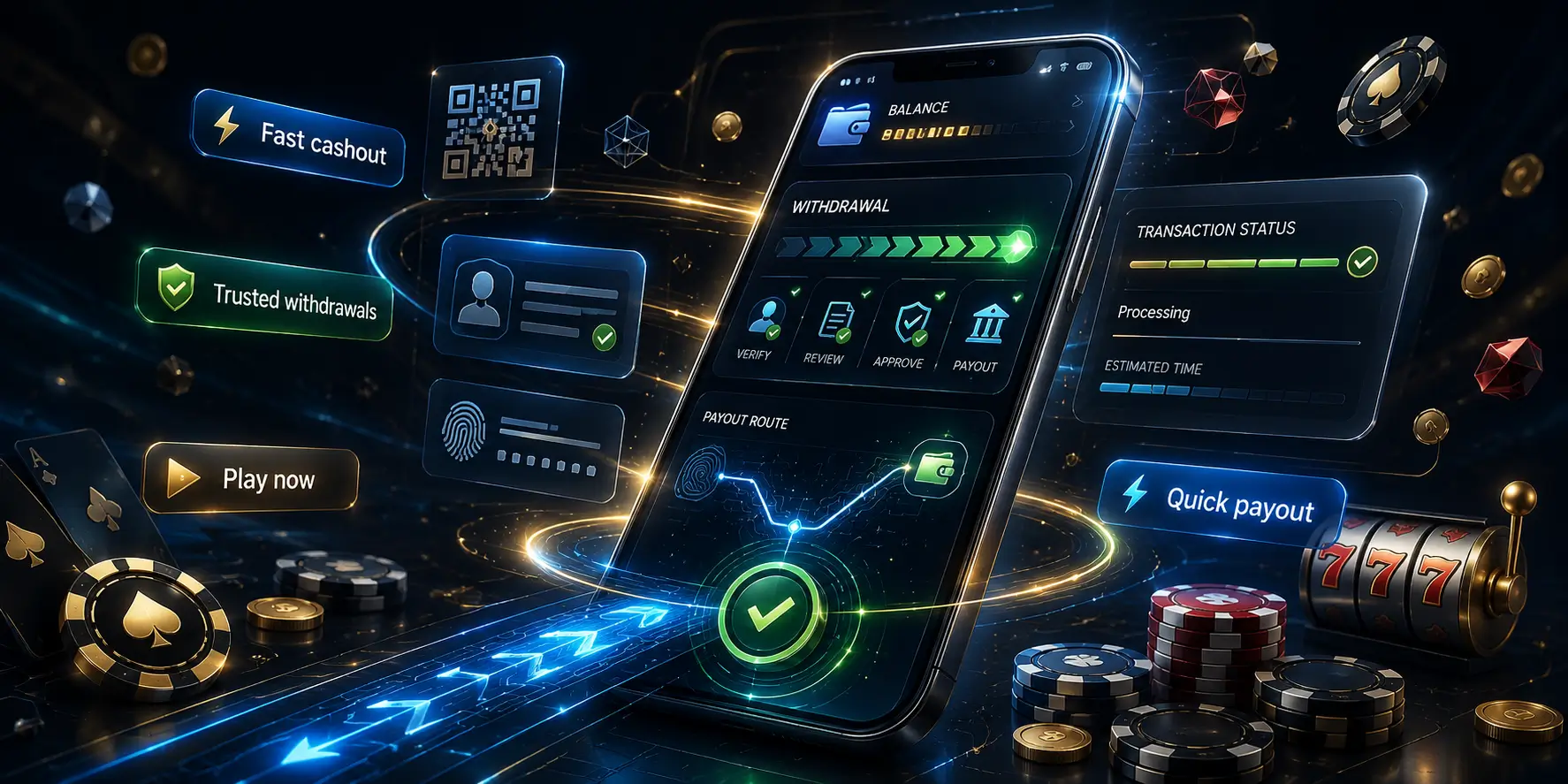 Instant withdrawal online casino offers are often less “instant” than they sound