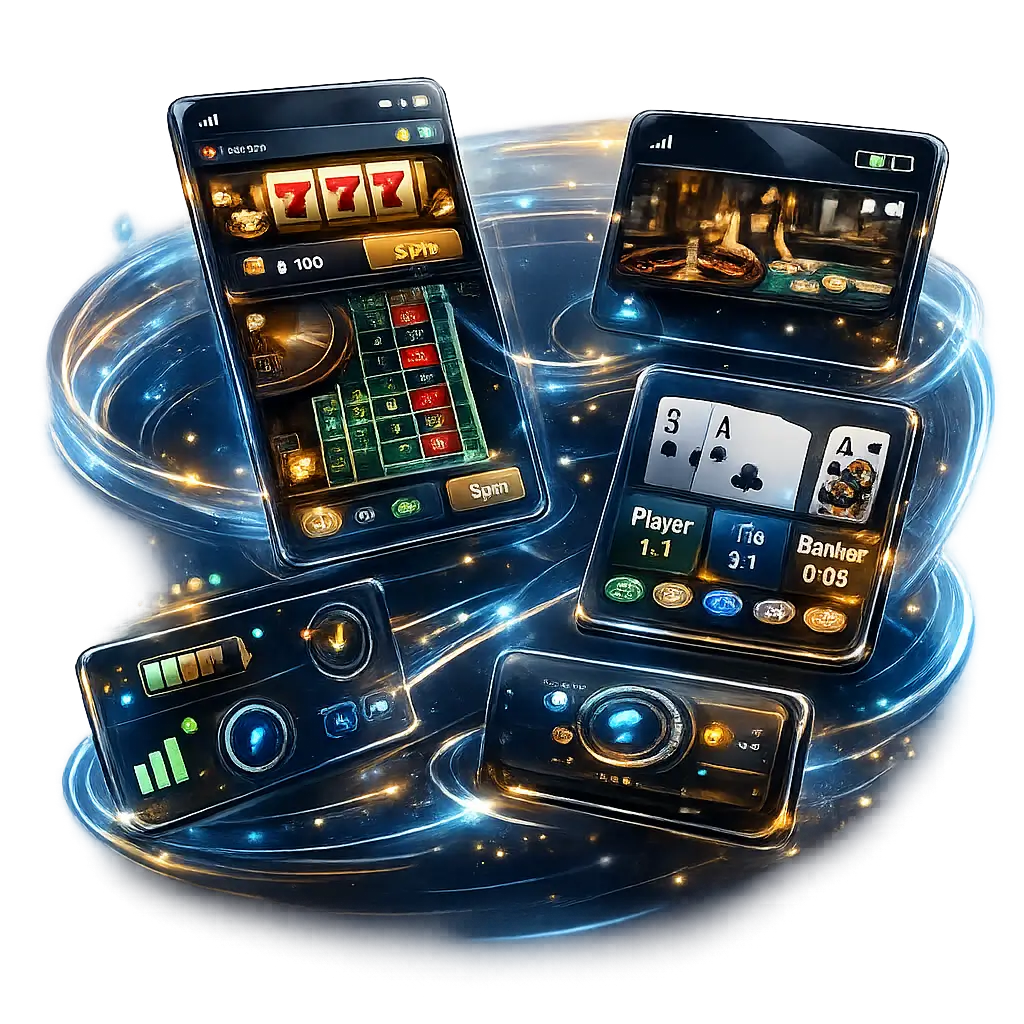 Mobile casino games behave differently on phones