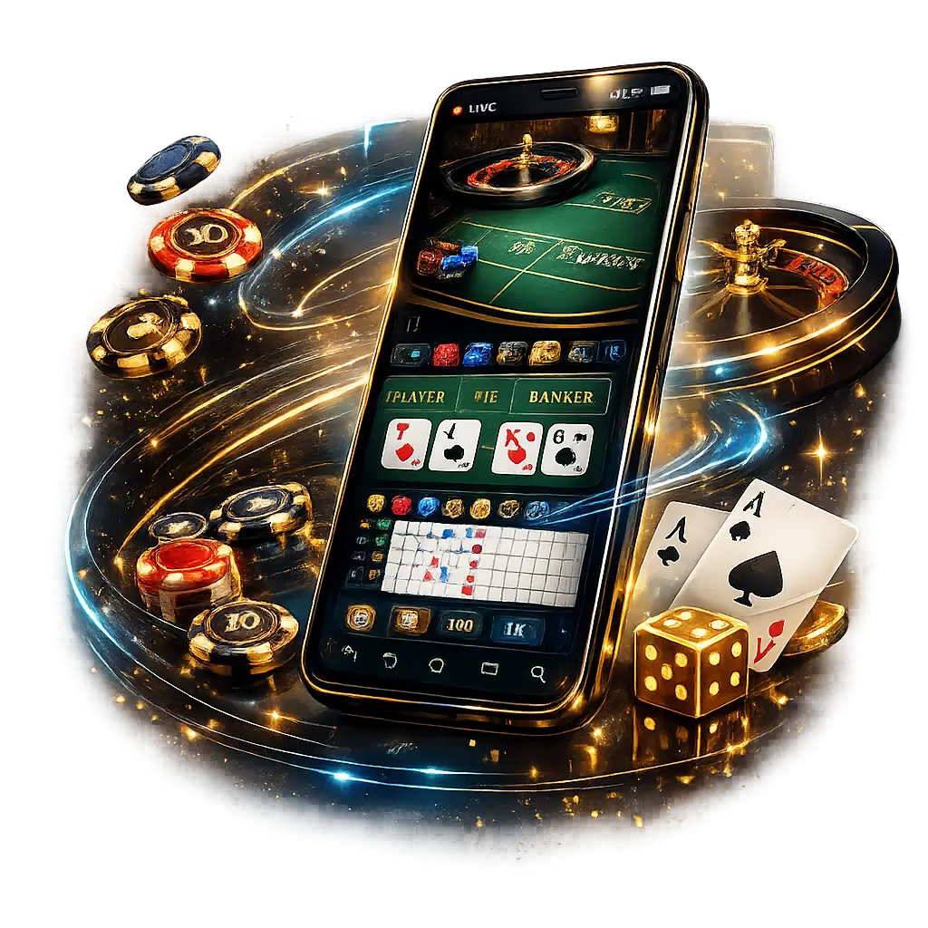 Online live casino sections became much more mobile-focused