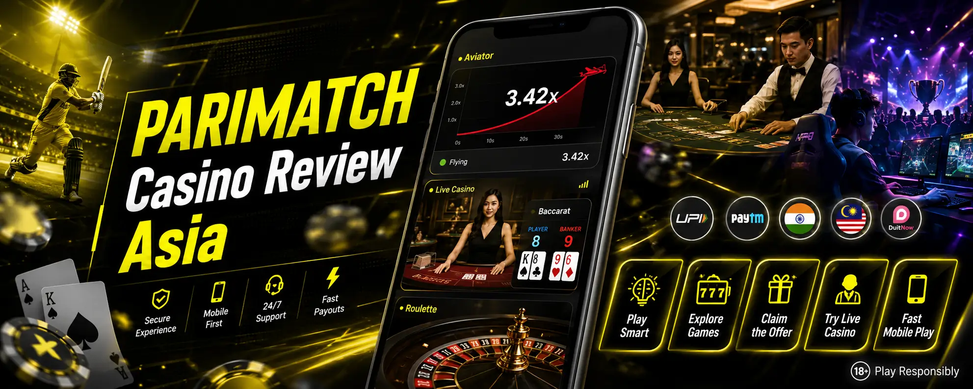 PARIMATCH Casino Review — What It’s Actually Like to Play Here From Asia