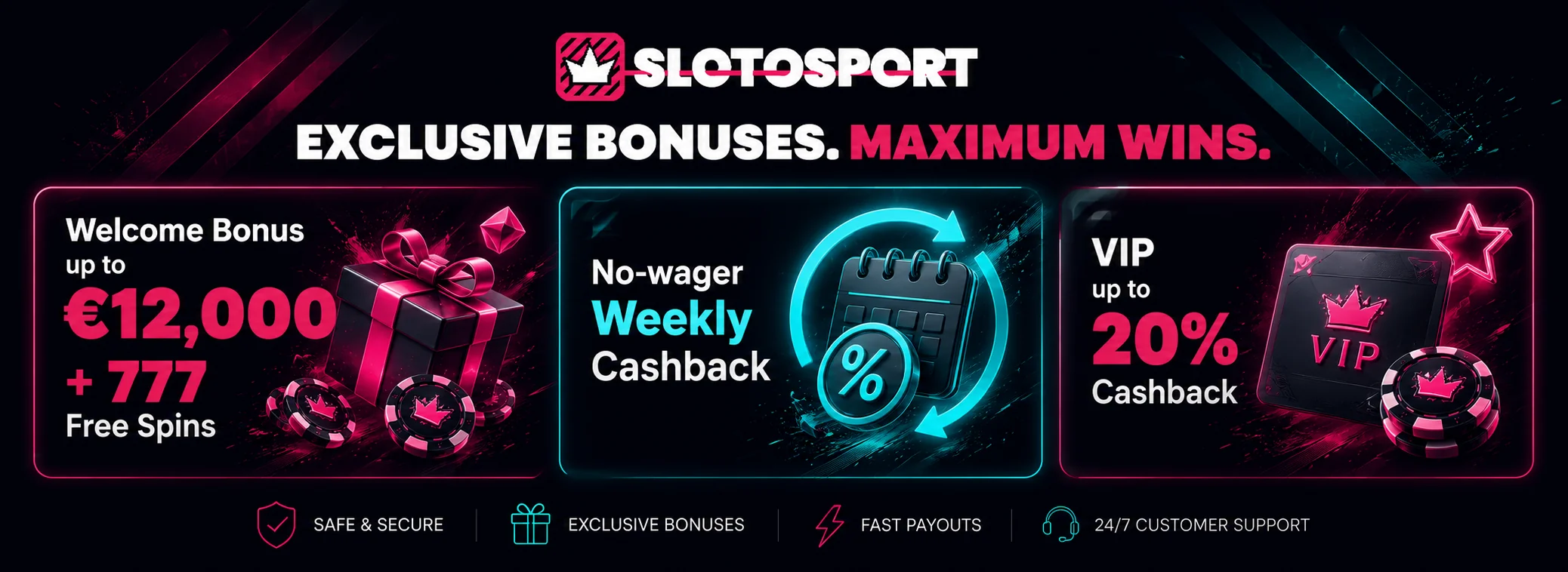 Slotosport Free Spins and Bonus Structure